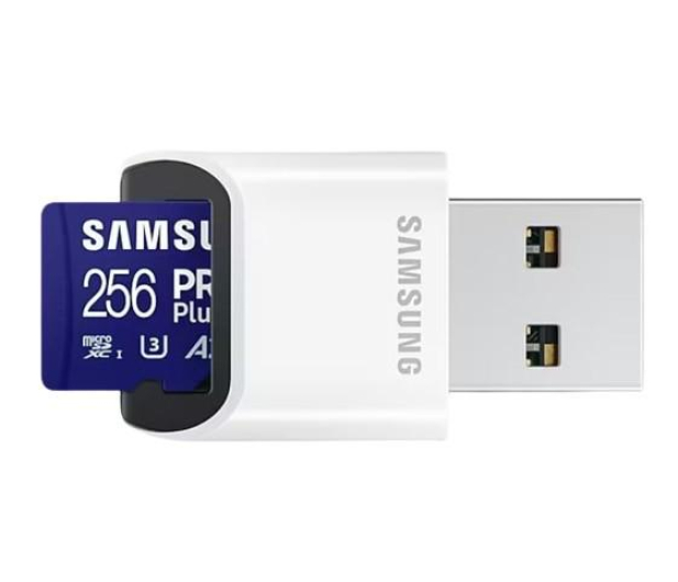 Samsung 256GB microSDXC PRO Plus 180MB/s z czytnikiem (2023) - 1149395 - zdjęcie 7